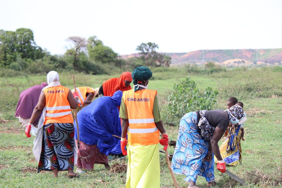 Action de l'ONG ANSH sur le terrain